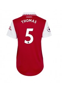 Arsenal Thomas Partey #5 Fotballdrakt Hjemme Klær Dame 2022-23 Korte ermer